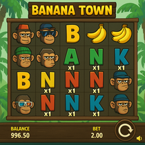 Joker8 - Banana Town Slot Game - Online Casino Norge